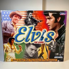 Elvis The Game Cadaco Board Game Ages 12 and Up Rock and Roll