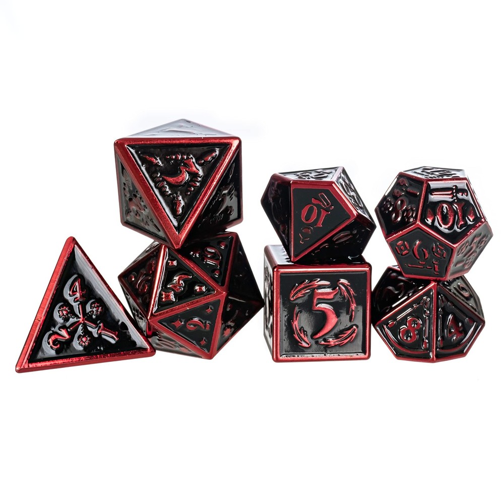 Fantasydice Metal Dice Set Collection for DND and All TRPG Games (Nightwatch,…