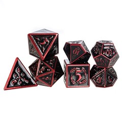 Fantasydice Metal Dice Set Collection for DND and All TRPG Games (Nightwatch,…