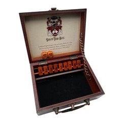 Front Porch Classics | Circa Shut the Box Wooden 9 Number Dice Game with Case…