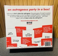 That’s What She Said The Party Game of Twisted Innuendos-Fast Free Shipping