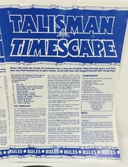 Talisman Timescape Expansion – Incomplete Set – Games Workshop – No Box