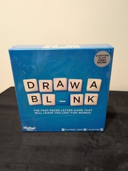 Draw A Blank Game by Ridley’s Games Fast-Paced Word Making Game Sealed 2018