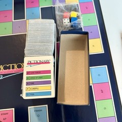 Pictionary 1993 Board Game Updated for the 90s Complete Vintage Drawing