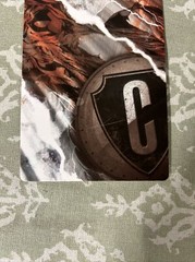 2014 DC Comics Crisis 1 Deck Game Cyborg Oversize Crisis Super Hero Card!