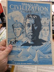 ADVANCED CIVILIZATION and CIVILIZATION (2 in 1 Box) Avalon Hill Board Games 1991