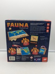 FAUNA A Wild Game by Friedemann Friese 2010 FoxMind COMPLETE Animal Trivia