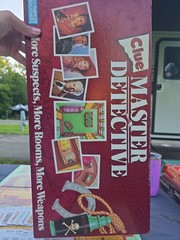 Clue Master Detective Board Game Vintage 1988 Parker Brothers MISSING BOTH DICE