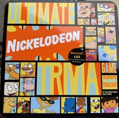 Ultimate Nickelodeon Trivia Game 2002 Tin Box 125 Bonus Questions – COMPLETE SET