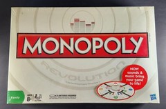 Monopoly Revolution Round Board Credit Card Sounds & Music Sealed