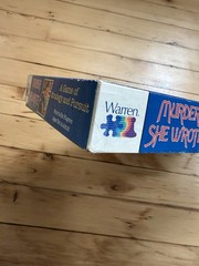 Murder She Wrote Board Game Angela Lansbury Vintage 1985 Warren COMPLETE NICE