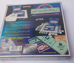 Monopoly Make Your Own Opoly The Vintage Board Game TDC Games