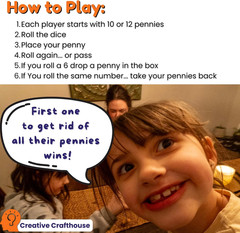 Creative Crafthouse Penny Drop Size Medium from Fun Family or bar Game