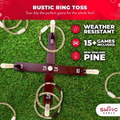 Games – All Weather – New Zealand Pine – Additional Games Included – for Adul…