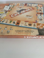 Late for the Sky Cat-Opoly Board Game Traditional Play 1 Hour, 2+ Players, 8+