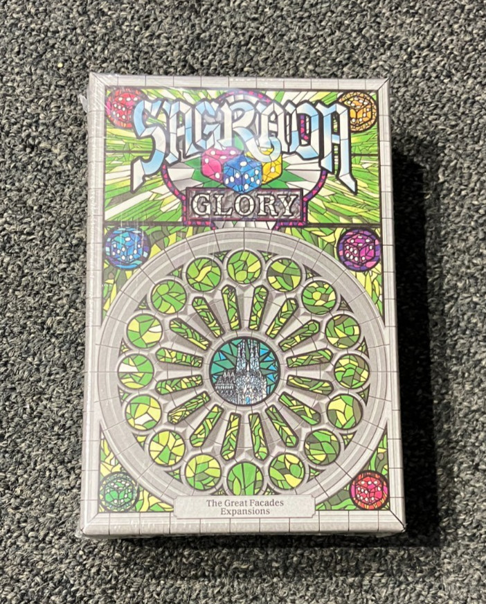 NEW Sagrada GLORY Expansion Floodgate Games Great Facades Familia OOP FREE SHIP