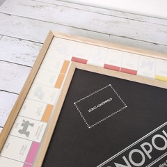 Monopoly Deluxe Edition with Luxury Wood Cabinet Maple Wood Gαme Company O/Box