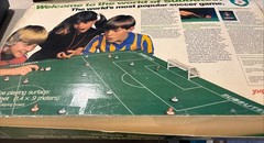 Subbuteo Table Soccer Club Edition Board Game Jokari 1981 Box Worn Contents VG