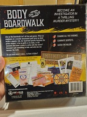 Hunt a Killer Mystery Body On the Boardwalk Board Game Brand New Sealed