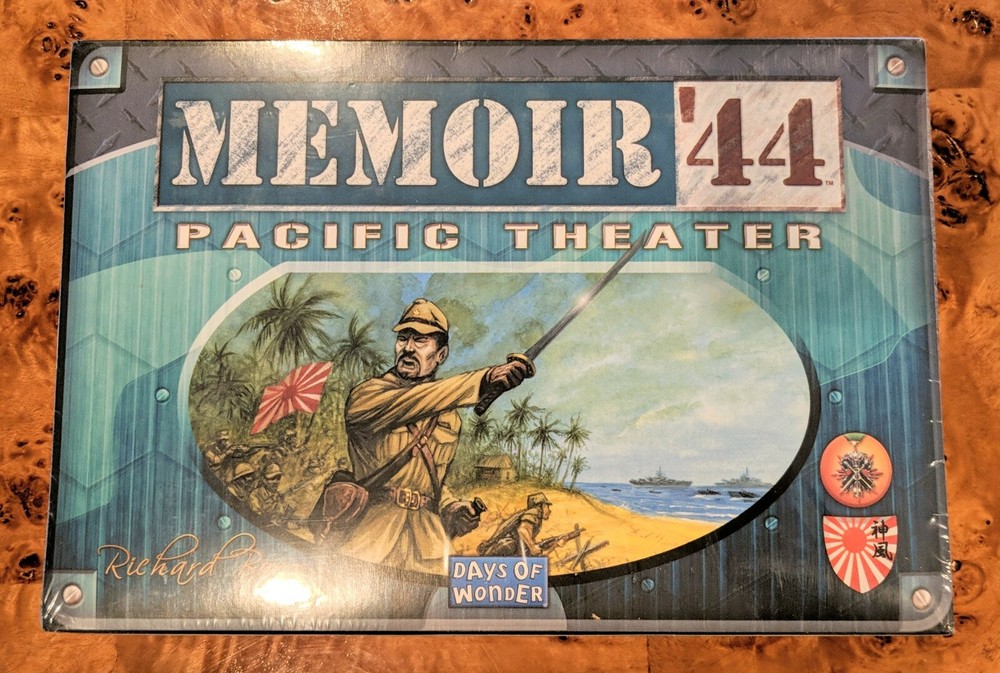 NEW IN SHRINK Memoir ’44 Pacific Theater Expansion EN/FR Days of Wonder