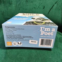 2022 I’m A Poet and Yes I Know It Dice & Card Game By The Good Game Company NEW
