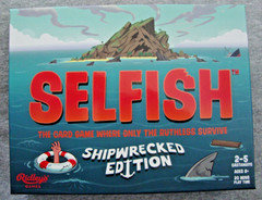 Selfish Shipwrecked Edition Card Game Ridley’s Games 2-5 Players Ages 8+ 20 mins