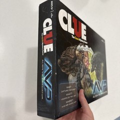 Clue: Alien Vs Predator (Hasbro Family Board Game, 2016) 100% Complete RARE