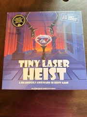 Tiny Laser Heist Hilariously Awkward 3D Board Game New Sealed Never Played