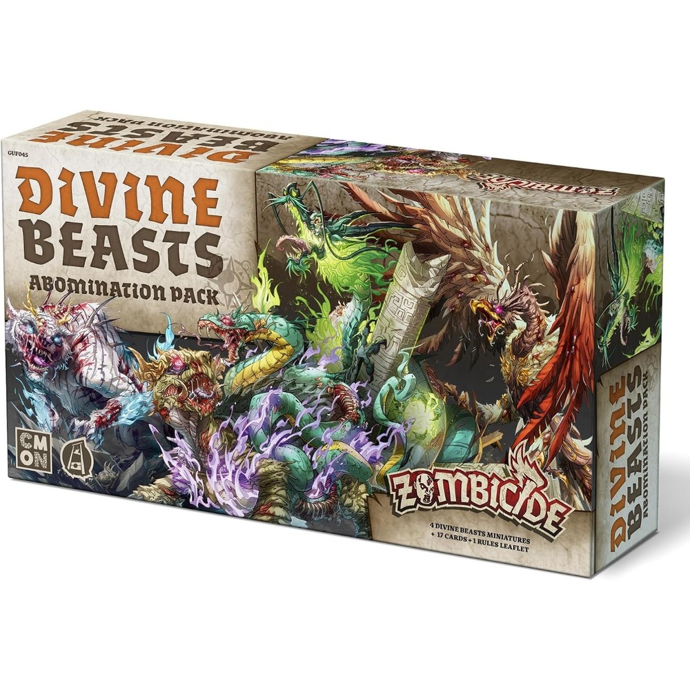 Zombicide White Death: Divine Beasts Abomination Pack, 1-6 Players, 1h Playtime