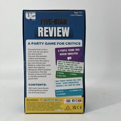 University Games Boardgame Five-Star Review Box New
