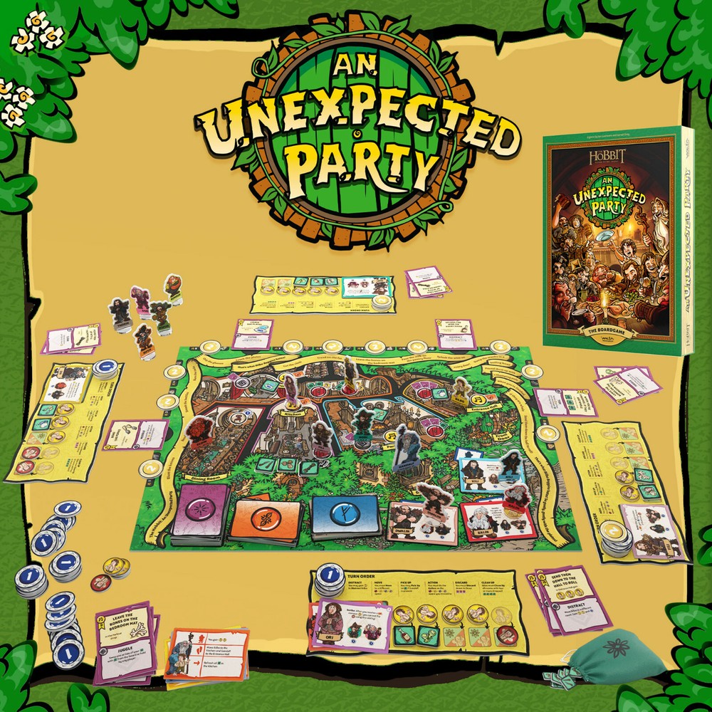 WETA Workshop – The Hobbit Trilogy: An Unexpected Party – The Board Game, *NEW*