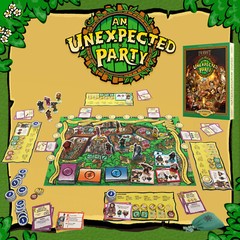 WETA Workshop – The Hobbit Trilogy: An Unexpected Party – The Board Game, *NEW*