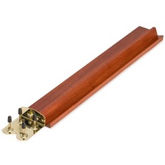 Classic Wooden Mahjong Racks, 18″ – Mahogany Color – Set of 4