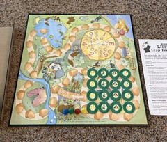 Maurice Sendak’s Little Bear Leap Frog Game COMPLETE Vintage 1999 Free Shipping
