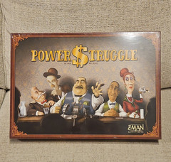 Z-Man Games Power Struggle Strategy Board Game – 3-5 Players, 90-120 Min, 12+