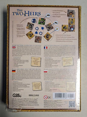 The Two Heirs – Economic Medieval Strategy Board Game by Albi (Damaged)