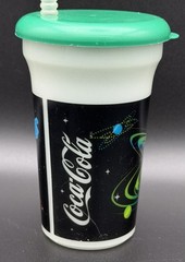 Classic Hielocos Coca-Cola Aliens 12 Oz Promotional Cup Crazy Bones–1990s Mexico