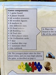 Z-Man Stone Age Board Game Complete & near mint! Worker placement/Strategy Game