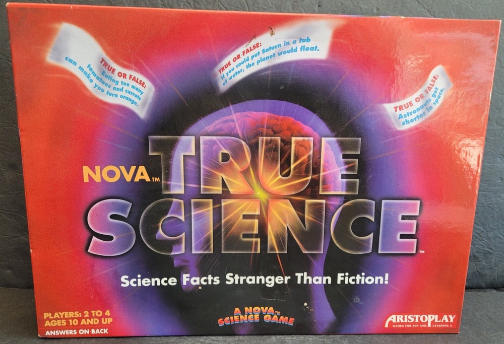 Nova True Science Board Game – Facts Stranger than Fiction – Nova – Sealed!!!