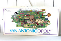 Vintage 1989 San Antonioopoly Board Game San Antonio TX Cityopoly Property
