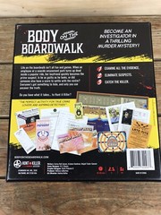 OPEN BOX Hunt a Killer Body on the Boardwalk Murder Mystery Game Complete