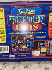 *NIB* TDC Games The Game Of Top Ten Lists 1995 #1160 Still Plastic Sealed