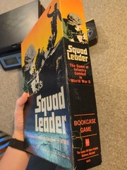 Avalon Hill – SQUAD LEADER – WWII Infantry Wargame -Used Complete – 1977, 4th ed
