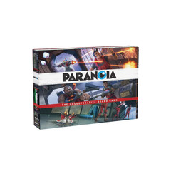 Paranoia The Uncooperative Board Game – Fun Sci-Fi Strategy for 2-6 Players