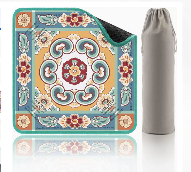 Mahjong Mat, 31.5×31.5 Inches Mahjong mat for Table new