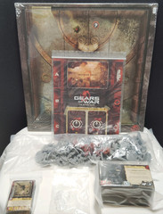 Gears of War Board Game Fantasy Flight OOP Sealed Boards Miniatures Missing Dice