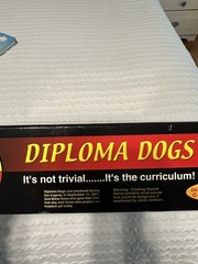 Diploma Dogs Educational Board Game Animals Theme Grades 3-6 2+ Players 2005