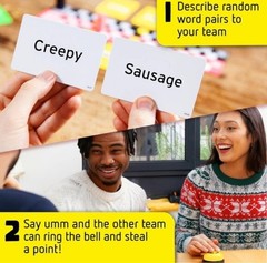 Big Potato Games You Can’t Say Umm Word Party Game 4-10 Players Bonus Cards 2024