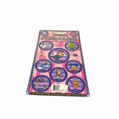 Vintage 90’s Nintendo NOS Super Mario World Slamcaps Pogs By Slamco NEW Sealed