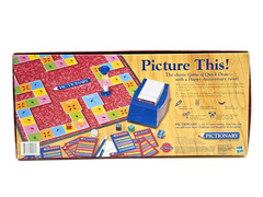 Pictionary 15th Anniversary Edition Board Game 2000 Complete w/ Challenge Die